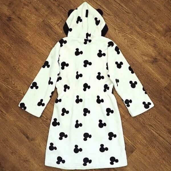 Size 8 Disney Mickey Mouse Dressing Gown EUC - Image 2