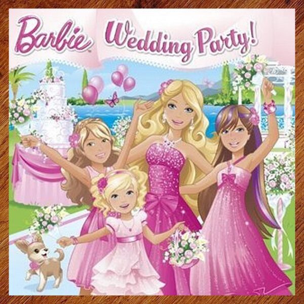 Barbie: Wedding Party Picture Storybook GUC
