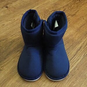 EU32 / UK013 / 20cm Spiderman Navy Slipper Boots EUC
