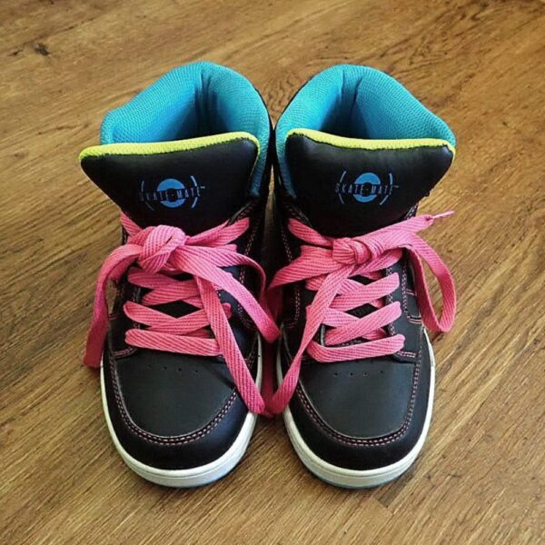 EU37 / UK4 / 23cm Sidewalk Sports Funky High Top Boots EUC