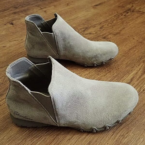 EU38 / UK5 / 25cm Skechers Slip-On Ankle Boots NWOT - Image 2