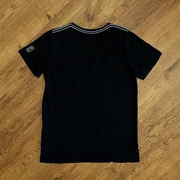Size 10 Target 'Gangster Wrapper' Black Santa Tee NWOT - Image 2