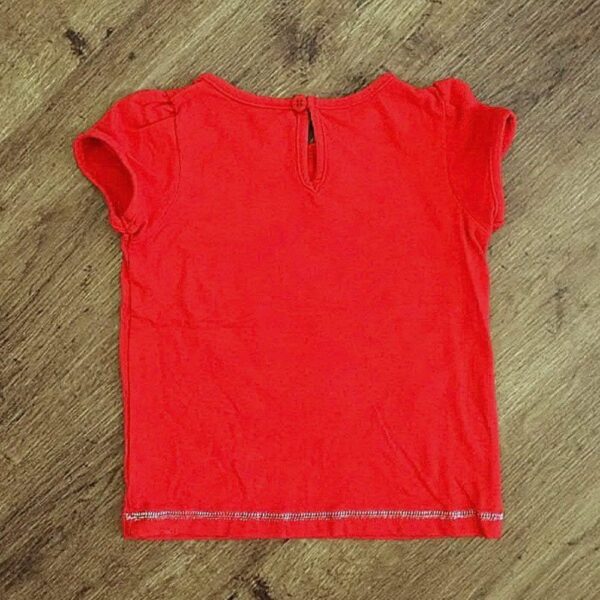 Size 2 Essentials 'If You Don't Believe' Xmas Tee EUC - Image 2