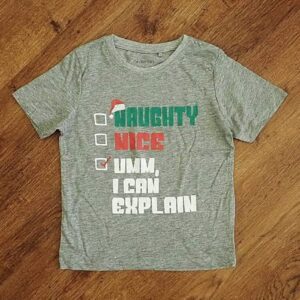 Size 3 Favourites Christmas Tee NWOT