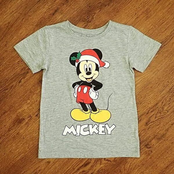 Size 5 Disney Mickey Mouse 'Mickey' Christmas Tee NWOT