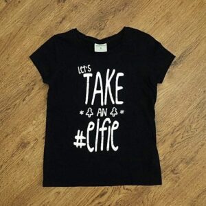 Size 8 Emerson Junior 'Take an Elfie' Christmas Tee NWOT