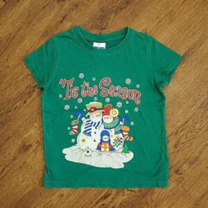 Size 8 St Mark 'Tis The Season' Christmas Tee NWOT