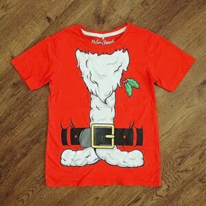 Size 8 Urban Supply Red Santa Tee NWOT