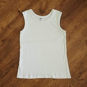 Size 10/12 Neon White Thermal Singlet EUC