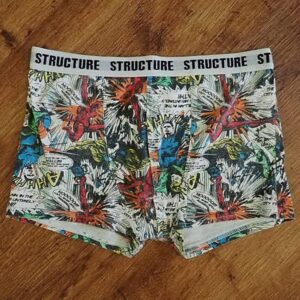Size 10 Structure 'Comic Strip Superhero' Trunks GUC