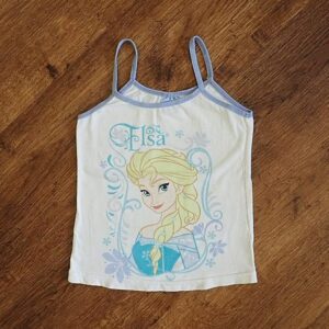 Size 2/3 Disney Frozen 'Elsa' Printed Singlet EUC