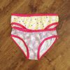Size 2/3 Neon 'Bunny' & 'Chick' Briefs (x2) NWOT