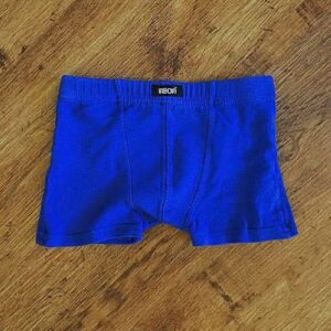 Size 2/4 Neon Cobalt Blue Trunks GUC
