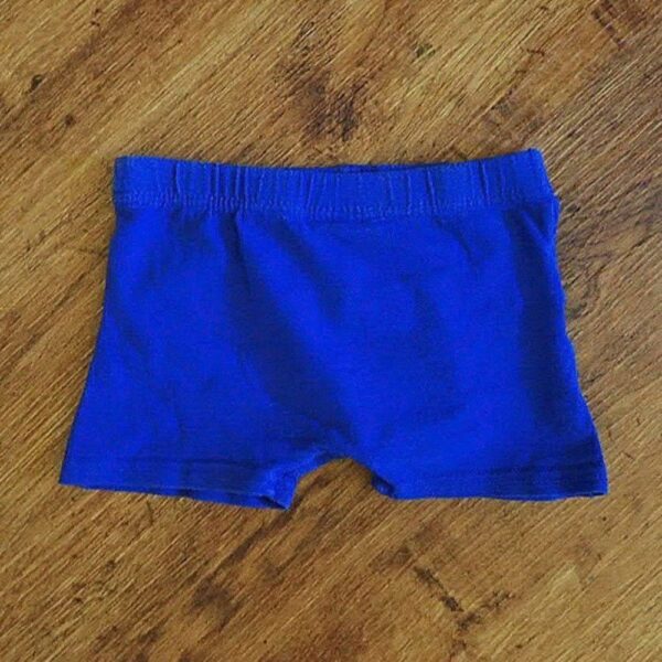 Size 2/4 Neon Cobalt Blue Trunks GUC - Image 2