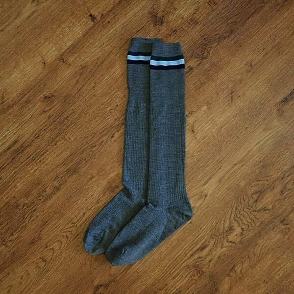 Size 6/9 (12/18yrs) PSW: Ballarat High School Long Socks EUC