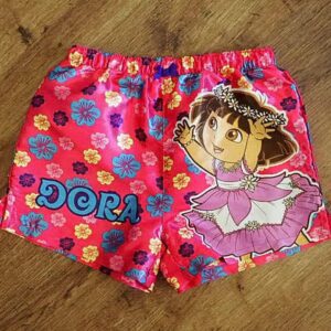 Size 3 Dora the Explorer Satin Boxer Shorts EUC