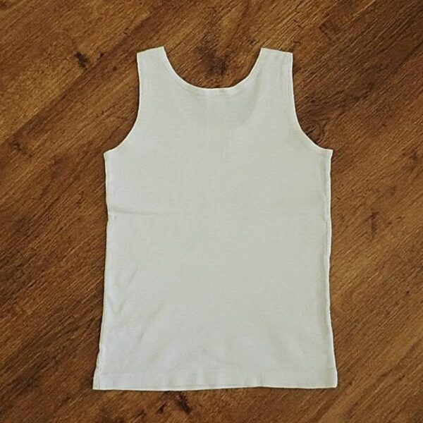 Size 4/6 Neon White Singlet EUC - Image 2
