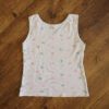 Size 4/6 Unbranded Pink Floral Singlet GUC - Image 2