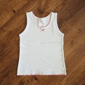 Size 4/6 Underworks White Thermal Singlet EUC