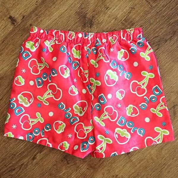 Size 4 Dora the Explorer 'Cherry' Pink Boxer Shorts NWOT - Image 2