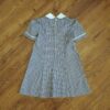Size 4 Unbranded Navy & White Gingham School Dress EUC - Image 2
