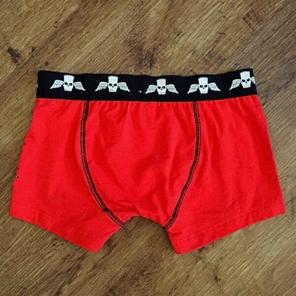 Size 6/8 The Simpsons Red Trunks NWT - Image 2