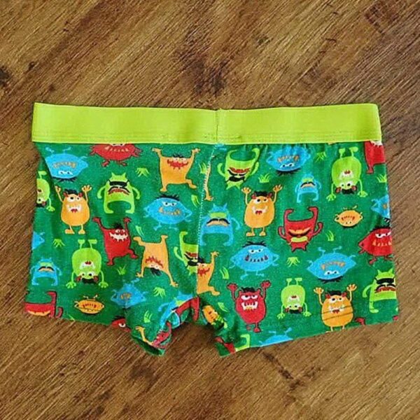 Size 6/8 Tilt Green 'Monster' Trunks EUC - Image 2