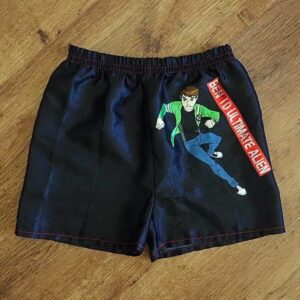Size 6 Ben10 Ultimate Alien Black Boxer Shorts EUC