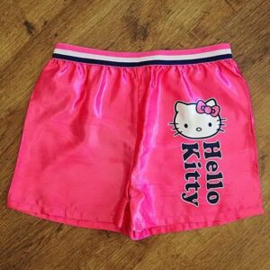 Size 6 Hello Kitty Hot Pink Boxer Shorts EUC
