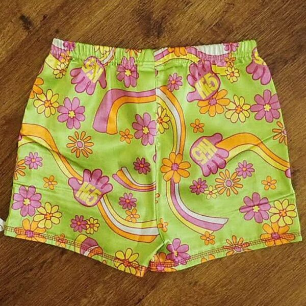 Size 6 Hi-5 Vintage Lime Boxer Shorts EUC - Image 2