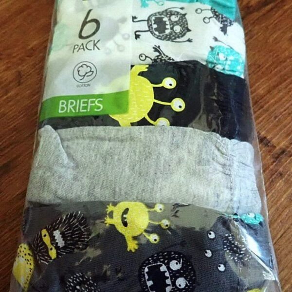 Size 6 Kids & Co Boys Briefs 6-Pack NWT - Image 2