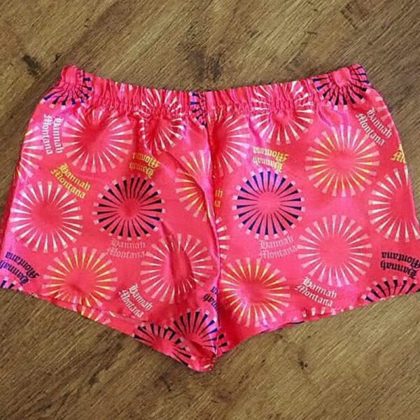 Size 7 Hannah Montana Vintage Boxer Shorts NOS