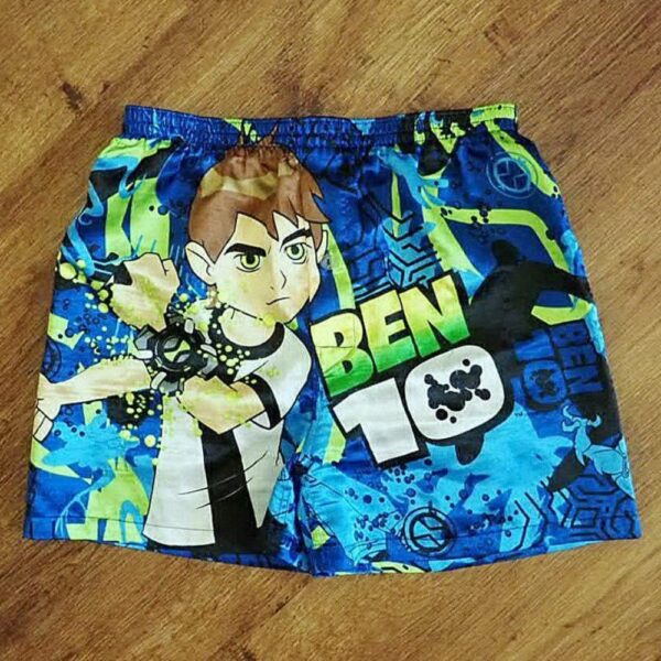 Size 8 Ben10 Blue Boxer Shorts GUC