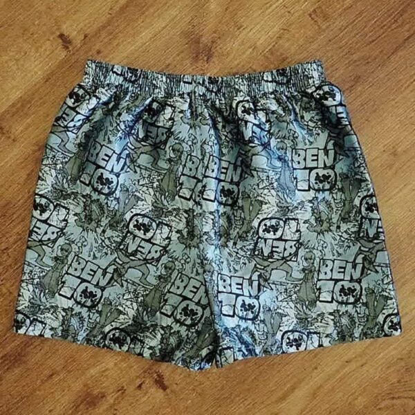 Size 8 Ben10 Blue & Grey Boxer Shorts EUC - Image 2
