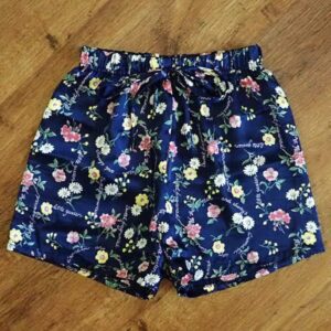 Size 8 Target Navy Floral Boxer Shorts EUC