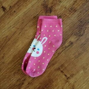 Size 09/012 (4/6yrs) Pretty Pink 'Bunny' Socks GUC
