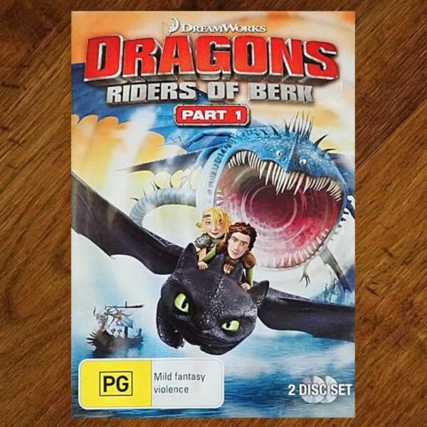 DVD DreamWorks: Dragons Riders of Berk Part One EUC