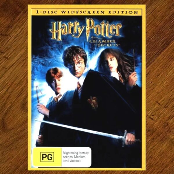 DVD Warner Bros: Harry Potter and the Chamber of Secrets EUC