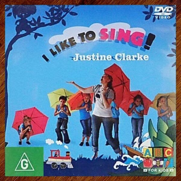 DVD ABC Kids: I Like to Sing (Justine Clarke) EUC