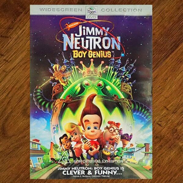 DVD Paramount Pictures: Jimmy Neutron Boy Genius EUC