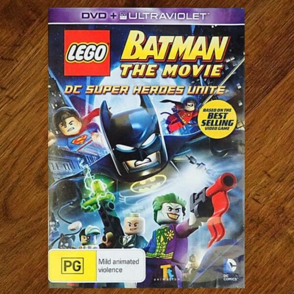 DVD DC Comics: Lego Batman The Movie EUC