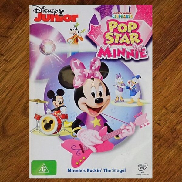 DVD Disney Junior: Pop Star Minnie EUC