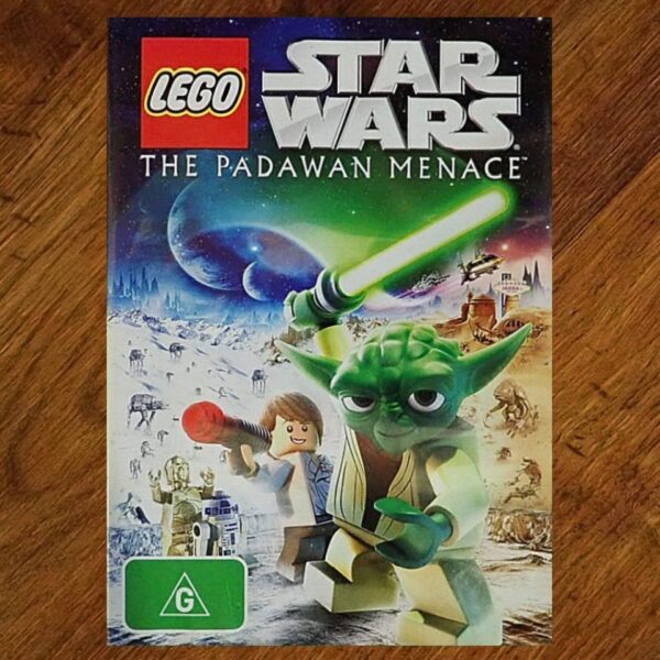 DVD Disney: Lego Star Wars: The Padawan Menace EUC