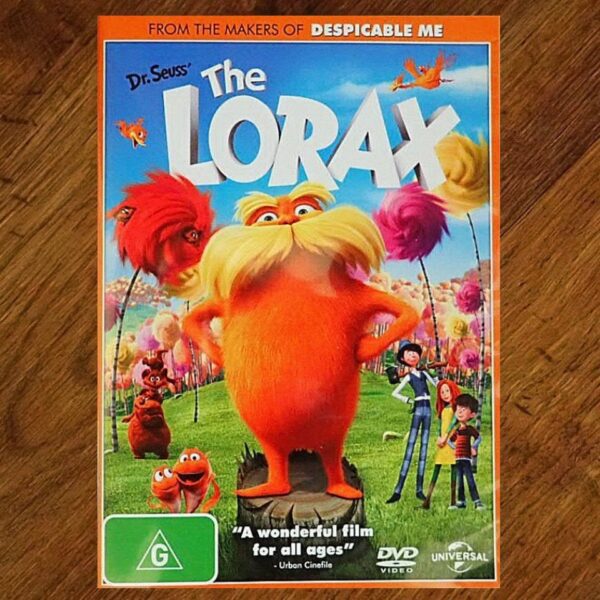 DVD Universal Pictures: The Lorax (Dr Seuss) EUC