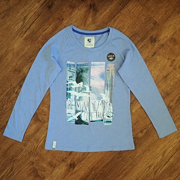 Size 12 Piping Hot Long Sleeve Lightweight Tee NWT