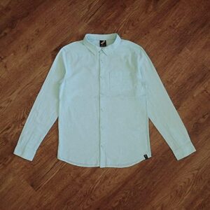 Size 12 Tilt Aqua-Coloured Long Sleeve Shirt EUC