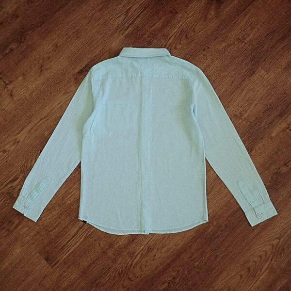 Size 12 Tilt Aqua-Coloured Long Sleeve Shirt EUC - Image 2