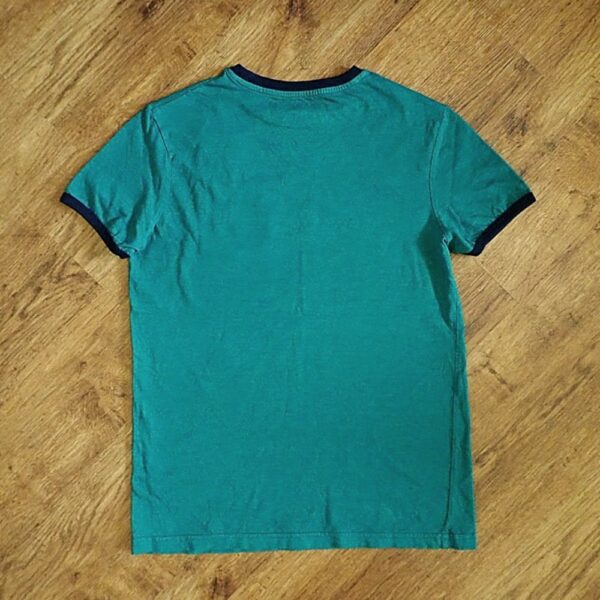 Size 12/13 Marks & Spencer Green & Navy Tee NWT - Image 2