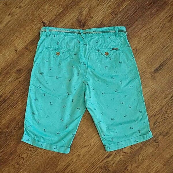Size 13/14 Zara Boys Bright Green Shorts EUC - Image 2