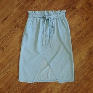 Size 14/16 (Ladies 12) Anko Chambray Skirt EUC